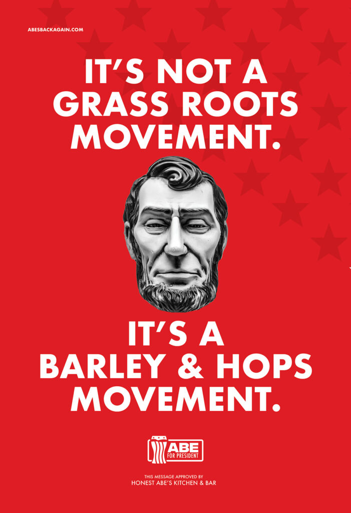 It's not a grass roots movement. It's a barley & hops movement.